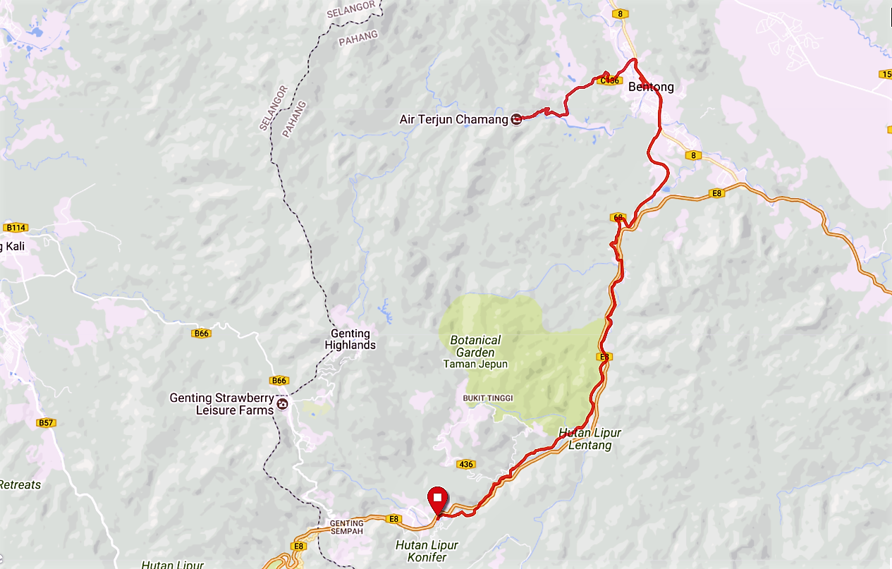 Chamang Route